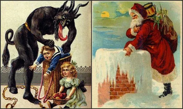 Krampus is Santa